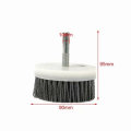 80mm Nylon Abrasive Wire Polishing Brush Wheel for Wood Grain Processing